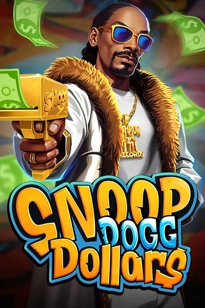 Snoop Dogg με χρυσό κολιέ και γυαλιά ηλίου, κρατάει όπλο με χρήματα