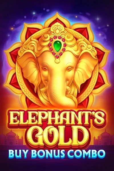 Εικόνα slot game "Elephant's Gold" με θέμα την Ινδία